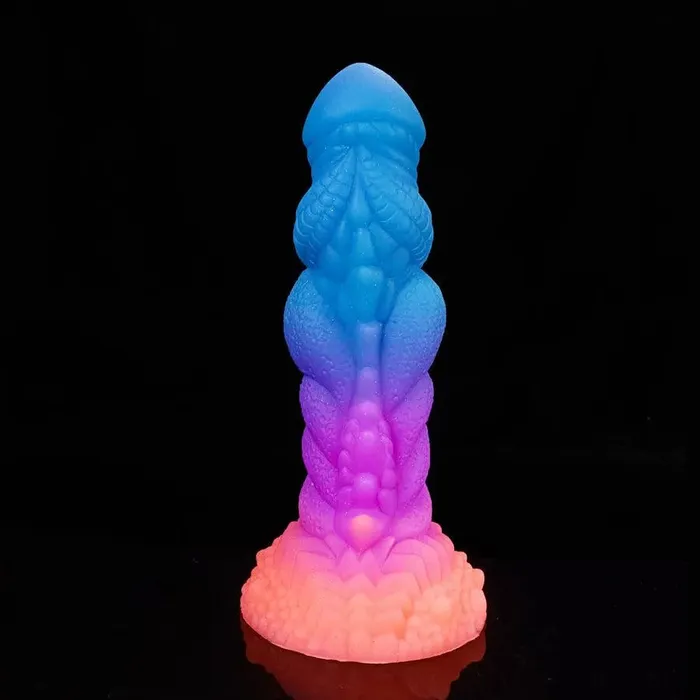 Xinghaoya Dildos 8 Inches Silicone Luminous Dragon Dildo Sex Toy