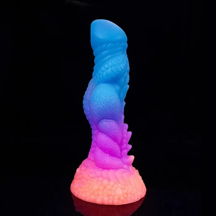 Xinghaoya Dildos 8 Inches Silicone Luminous Dragon Dildo Sex Toy