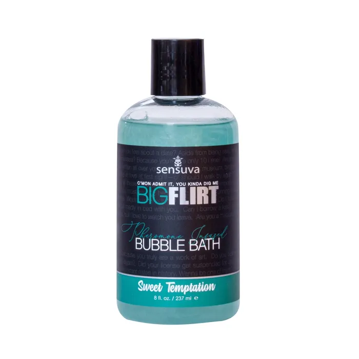 Dildos Big Flirt Pheromone Infused Bubble Bath Sweet Temptations 8 Fl Oz Sensuva Dildos Big Flirt Pheromone Infused Bubble Bath Sweet Temptations 8 Fl Oz Sensuva