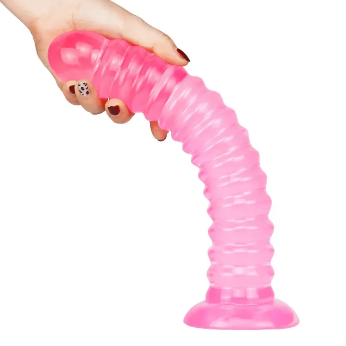 Domlust Anal Strap On Pink Dildo Anal Plug Silicone Anal Dildo Couple Sex Toys for Lesbian