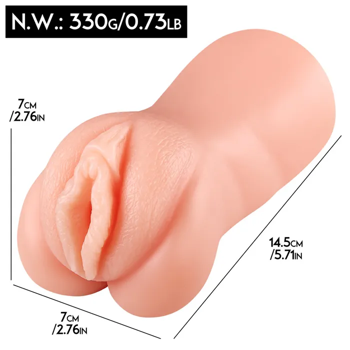 Domlust Male Sex Toys Life Size Pocket Pussy Sex Doll Realistic Women Vaginal Penis Masturbation Cup for Men