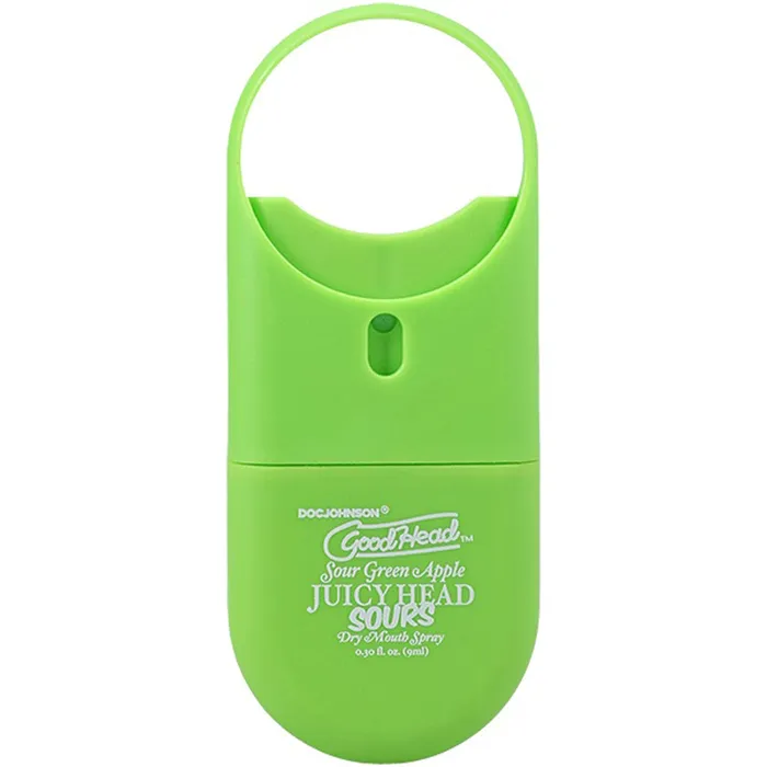 Goodhead Juicyhead Dry Mouth Spray to Go Sour Green Apple 30 Oz Doc Johnson Vibrators Goodhead Juicyhead Dry Mouth Spray to Go Sour Green Apple 30 Oz Doc Johnson Vibrators