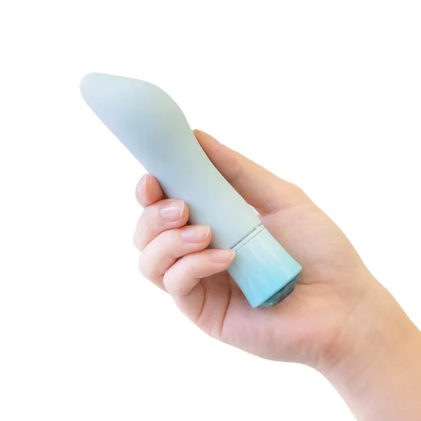 Female Sex Toys Blush Oh My Gem Ardor Aquamarine Warming Internal External Tapered Vibrator