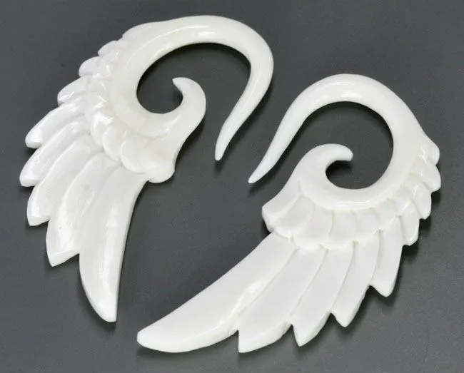 LMN WINGS Bone Hanger Organic Body Jewelry 15mm8mm Price Per 1 Elementals Organics Female Sex Toys LMN WINGS Bone Hanger Organic Body Jewelry 15mm8mm Price Per 1 Elementals Organics Female Sex Toys