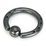 Male Sex Toys 10g Industrial Captive bead ring with Drilled Holes Painful Pleasures Male Sex Toys 10g Industrial Captive bead ring with Drilled Holes Painful Pleasures
