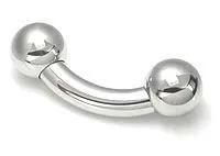 Male Sex Toys Painful Pleasures 2g Internal Steel Bent Barbell Price Per 1