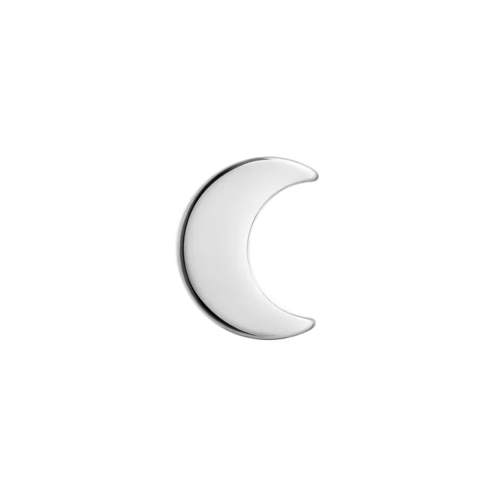 Tilum 14g12g Internally Threaded Crescent Moon Titanium Top Price Per 1 Tilum Vibrators