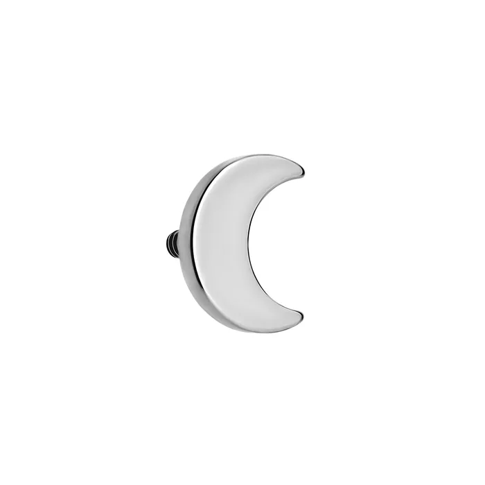 Tilum 14g12g Internally Threaded Crescent Moon Titanium Top Price Per 1 Tilum Vibrators