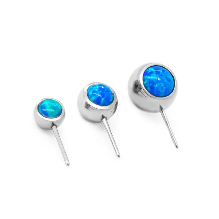 Vibrators Tilum Tilum 90 Opal Titanium Threadless Top Price Per 1