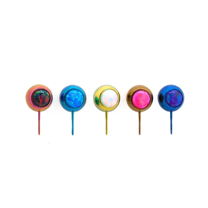 Vibrators Tilum Tilum 90 Opal Titanium Threadless Top Price Per 1