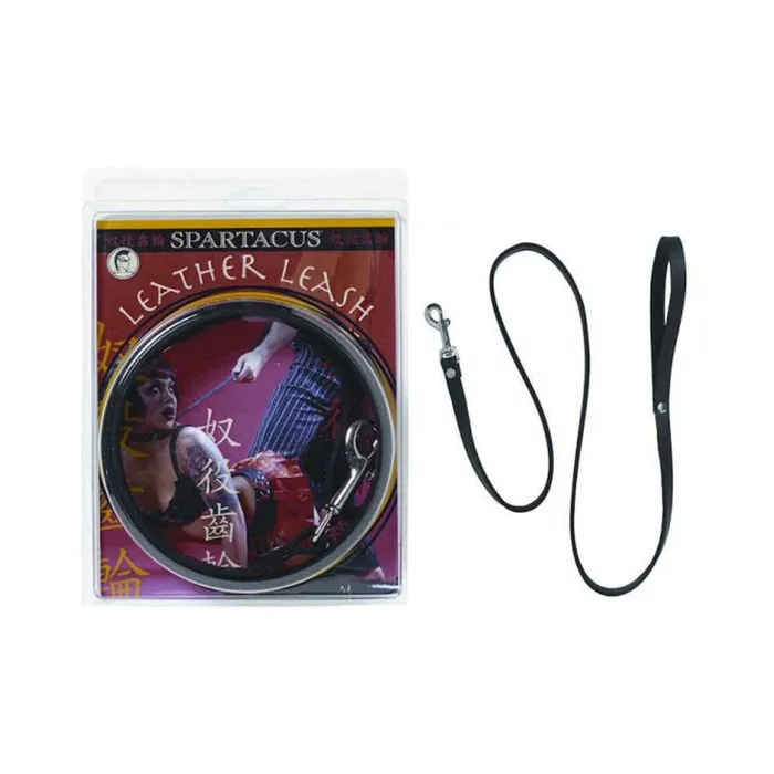 4 FT LEATHER LEASH Fairvillacom Restraints