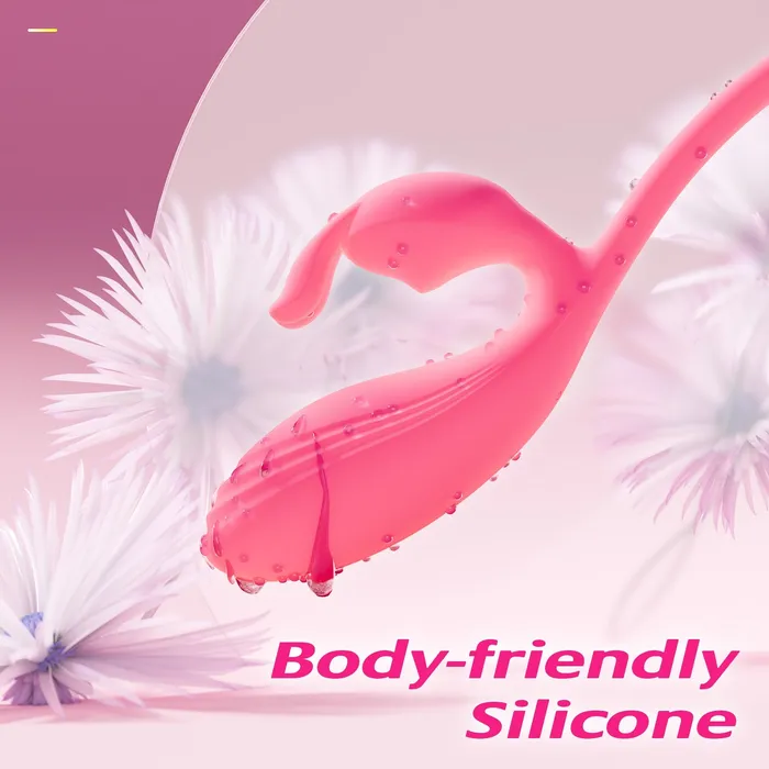 Amovibe Female Sex Toys App Clitoral Vibrator with Dual motors
