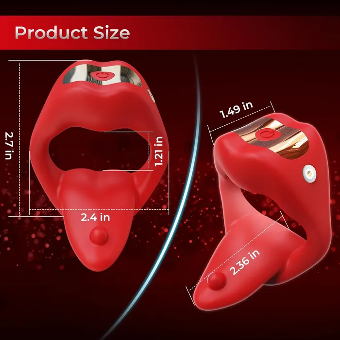 Amovibe Vibrating Cock Ring Couples