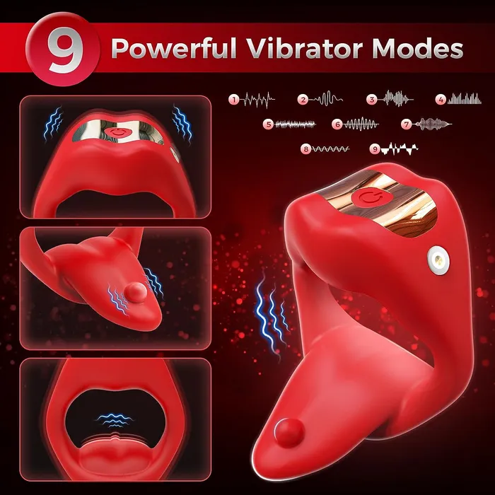 Amovibe Vibrating Cock Ring Couples