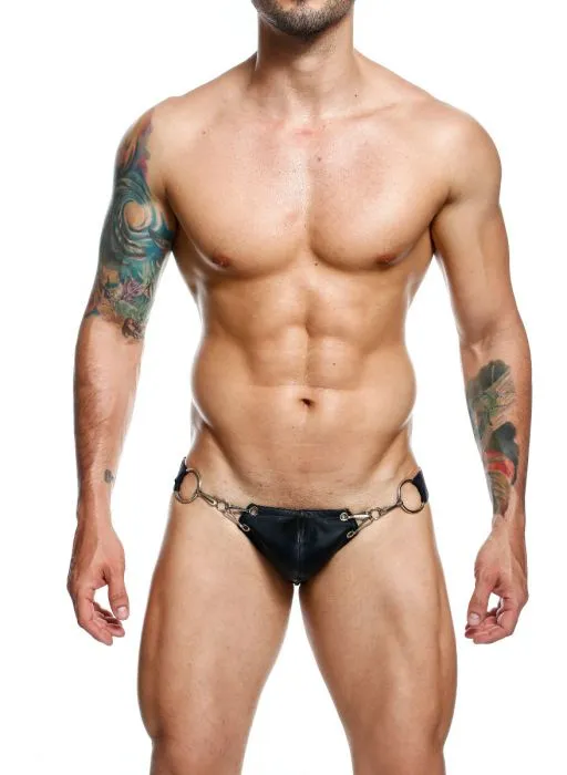 Anal Fairvillacom Dungeon Snap Jockstrap Black OS