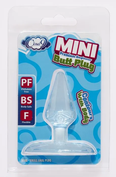 Anal Fairvillacom Mini Premium Beginner Butt Plug Blue
