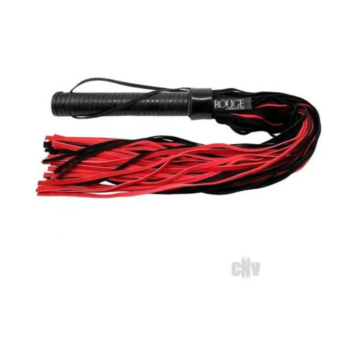 Anal Fairvillacom Rouge Suede Flogger Blackred
