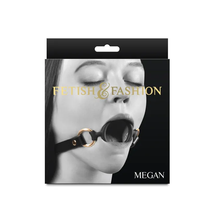 Anal Fetish Fashion Megan Open Mouth Restraint Black ShhhWndsr