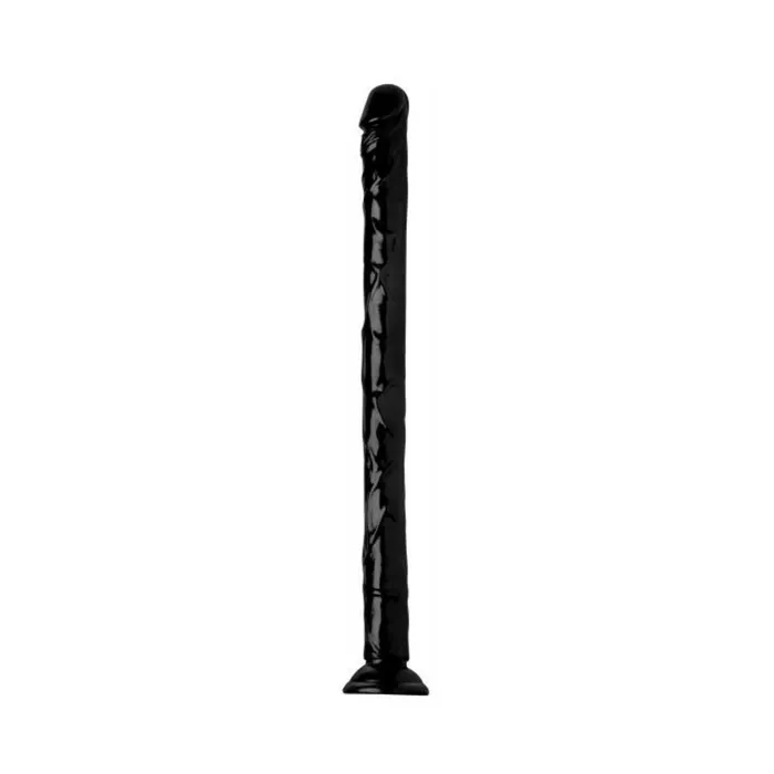 Anal Hosed 19 Inches Realistic Anal Dildo Black Fairvillacom