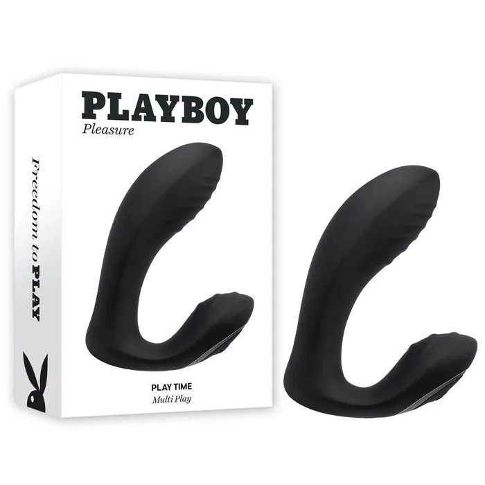Anal Playboy Play Time MULTI PLAY Prostate AND GSpot Massager Black ShhhWndsr