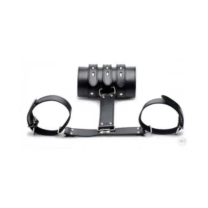 Arm Binder Biceps Forearm Restraints Black Leather Fairvillacom Restraints Arm Binder Biceps Forearm Restraints Black Leather Fairvillacom Restraints