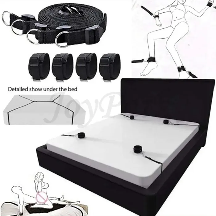 BeASnack Couples Bondage on the Bed Kit
