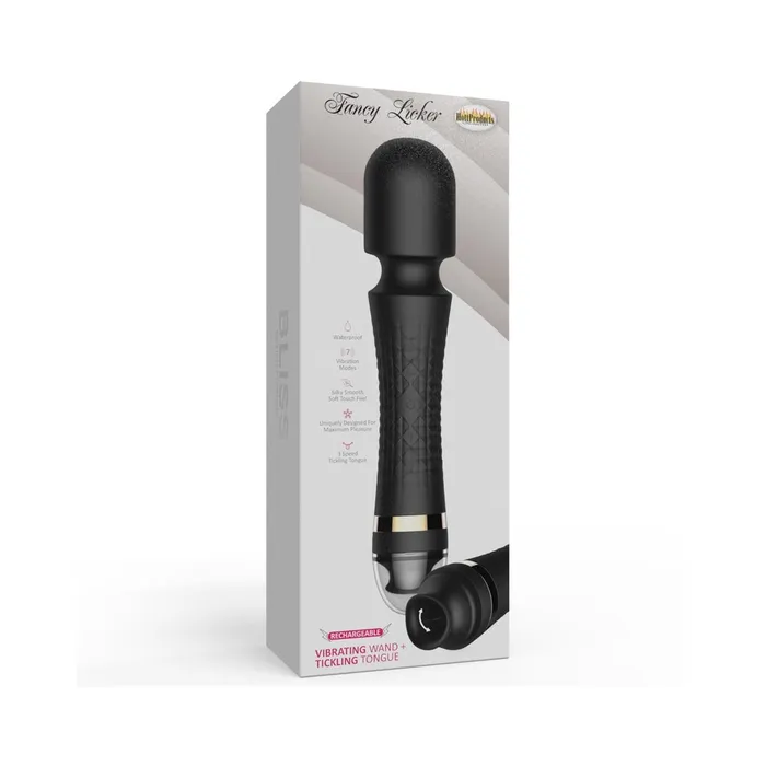 Bliss Fancy Licker Power Wand Vibe Tongu Fairvillacom Vibrators