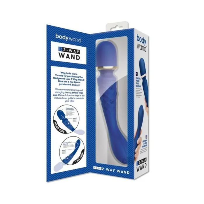 Bodywand Luxe Large Blue Fairvillacom Vibrators