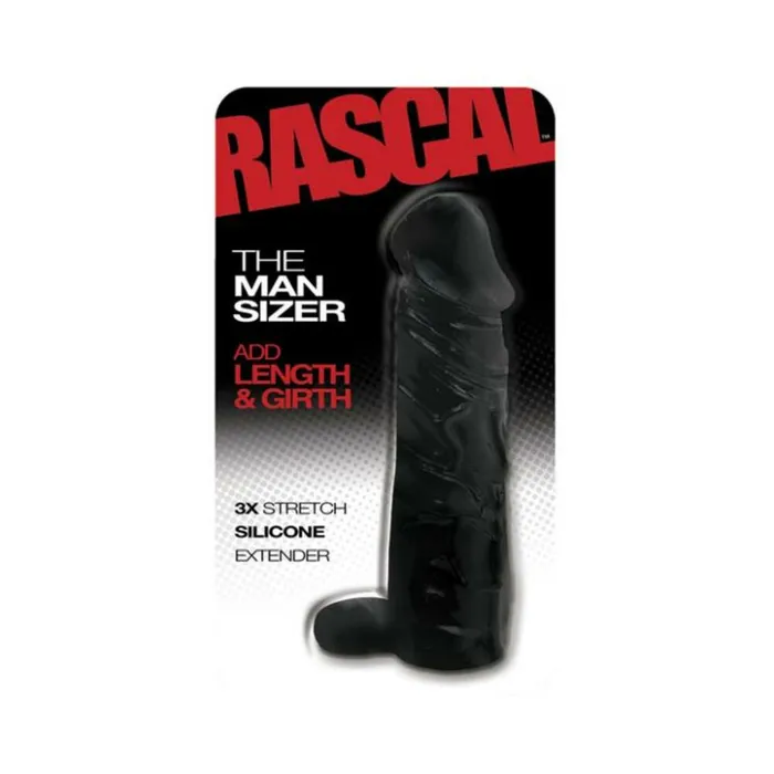 Boneyard The Man Sizer 3X Stretch Silicone Extender Black Fairvillacom Anal