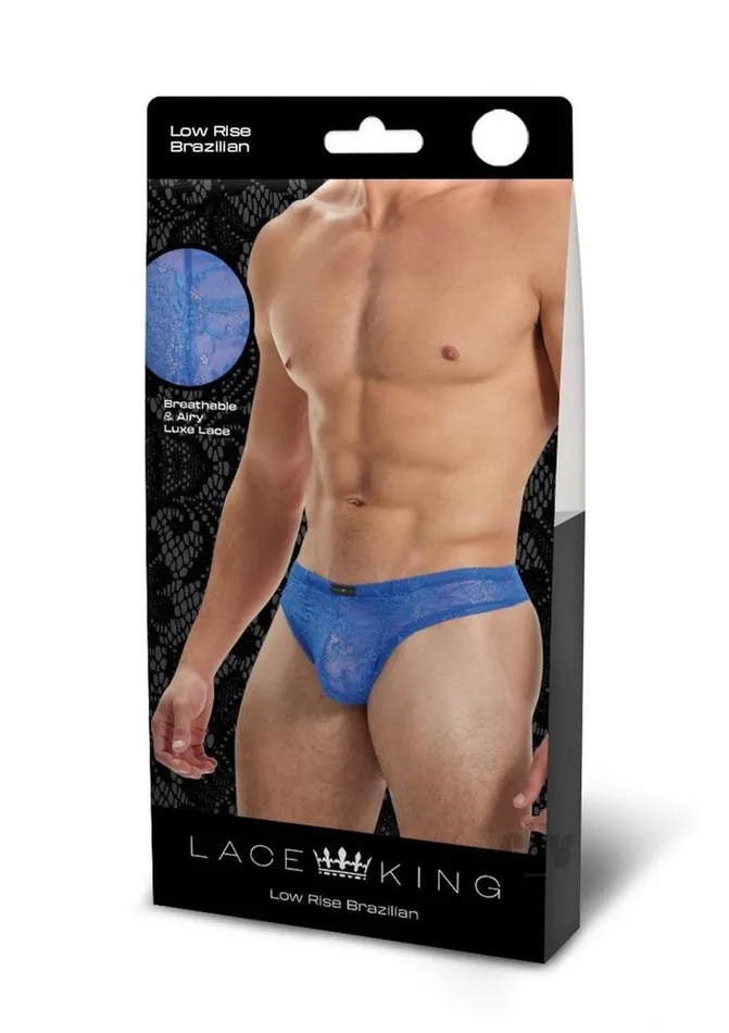Boyztown Marketing Lace King Lace Bikini Lxl Blu Dildos