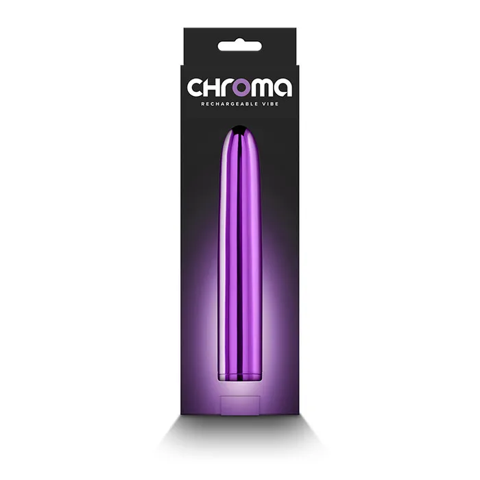 Chroma 17 cm USB Rechargeable Smooth Basic Vibrator Metallic Purple ShhhWndsr Vibrators Chroma 17 cm USB Rechargeable Smooth Basic Vibrator Metallic Purple ShhhWndsr Vibrators