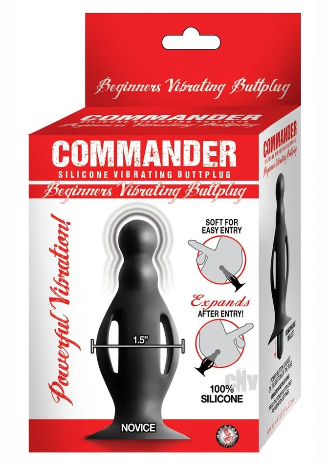 Commander Beginners Vibrating Buttplug Fairvillacom Female Sex Toys