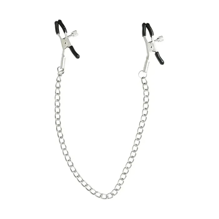Couples Sex Mischief Chained Nipple Clamps ShhhWndsr Couples Sex Mischief Chained Nipple Clamps ShhhWndsr