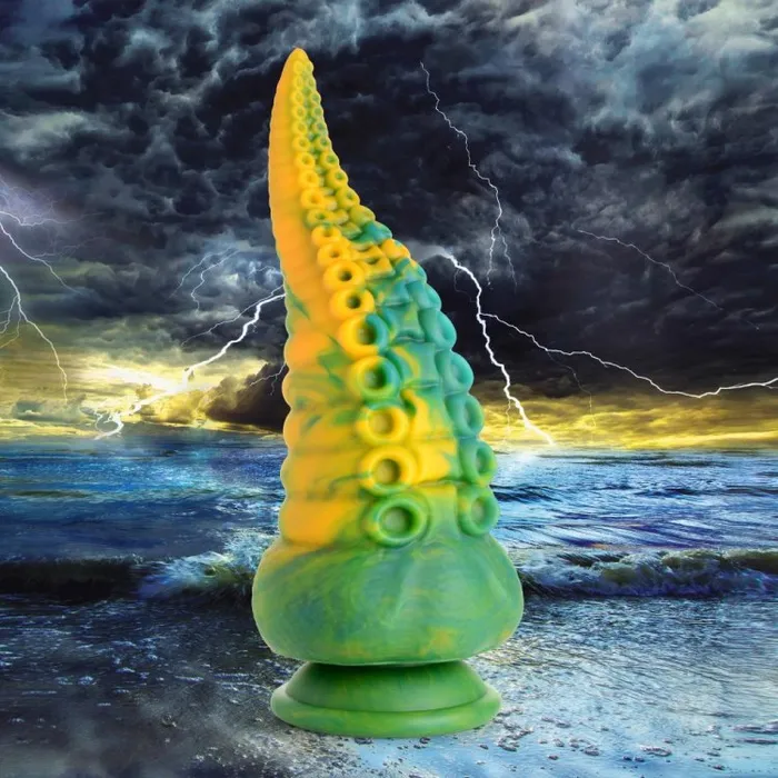 Creature Cocks Monstropus Tentacled Monster Silicone Dildo GreenYellow Fairvillacom Dildos Creature Cocks Monstropus Tentacled Monster Silicone Dildo GreenYellow Fairvillacom Dildos