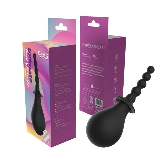 Curious Intimate Anal Cleanser Silicone Douche Enema Black Fairvillacom Anal Curious Intimate Anal Cleanser Silicone Douche Enema Black Fairvillacom Anal