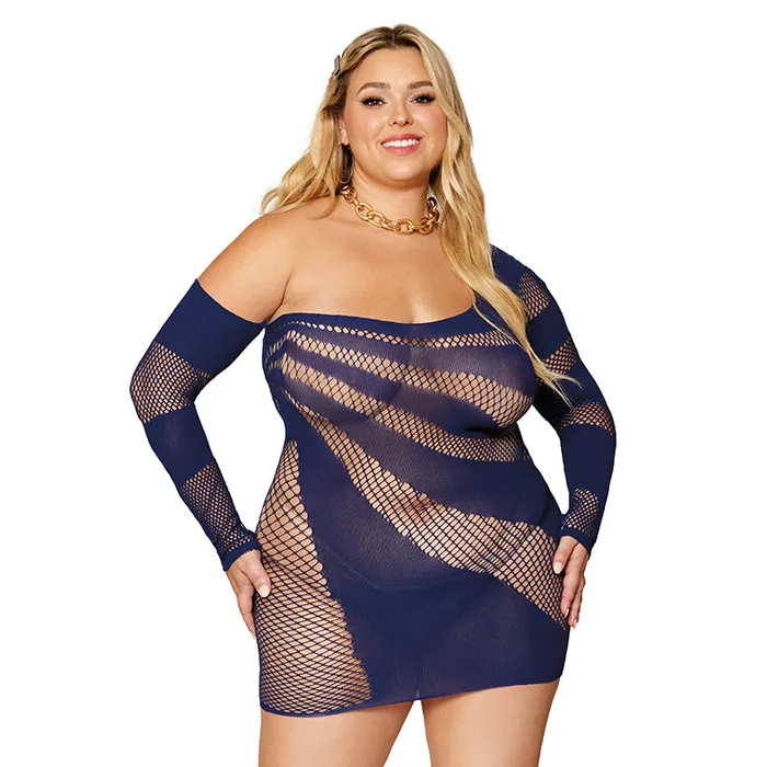 DG Stripey OneShoulder Chemise Noc QS Fairvillacom Vibrators