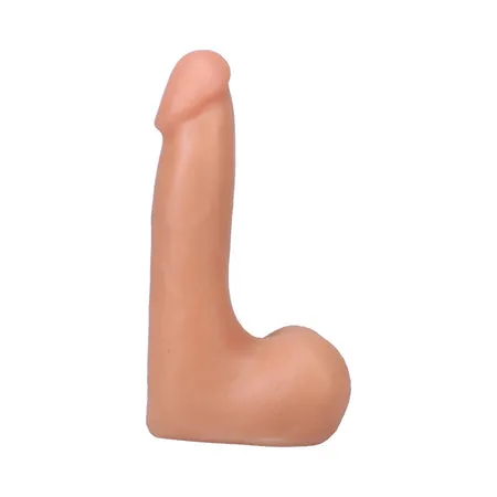 Dildos Doc Johnson The Realistic Cock With Removable VacULock Suction Cup With Balls ULTRASKYN 7in Vanilla