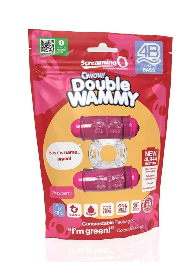 Dildos Fairvillacom 4b Double Wammy Strawberry