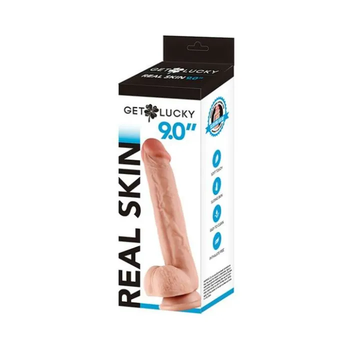 Dildos Fairvillacom Get Lucky 9inch Duallayer Dong Light
