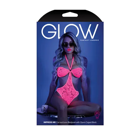 Dildos Fairvillacom Glow Black Light Halter Bodysuit wOpen Sides Neon Pink LXL Dildos Fairvillacom Glow Black Light Halter Bodysuit wOpen Sides Neon Pink LXL