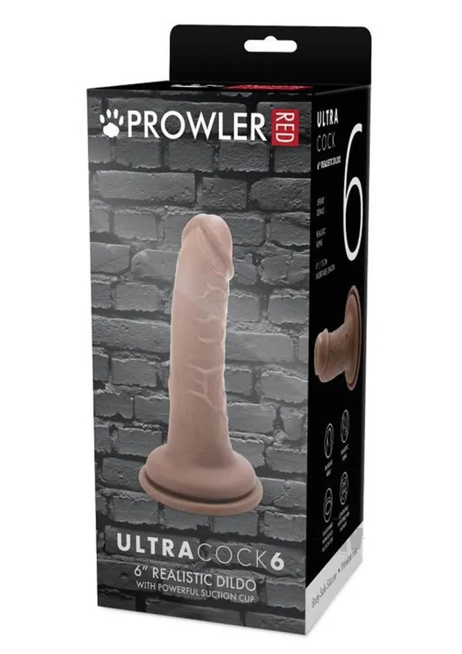 Dildos Fairvillacom Prowler Red Ultra Cock 6 Caramel