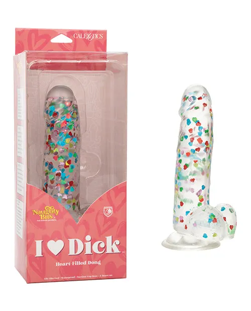 Dildos Naughty Bits I Love Dick Heart Filled Dong Multicolor Fairvillacom