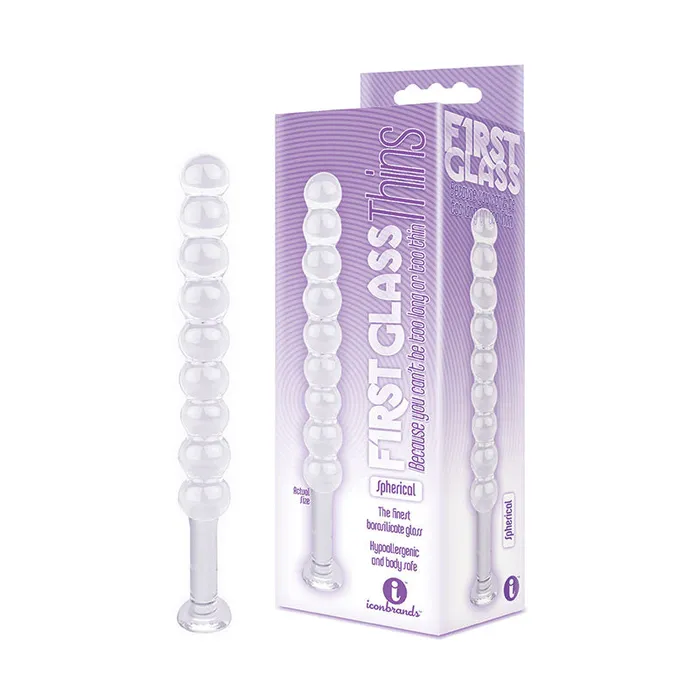 Dildos ShhhWndsr The 9s First Glass Thins 7 Spherical