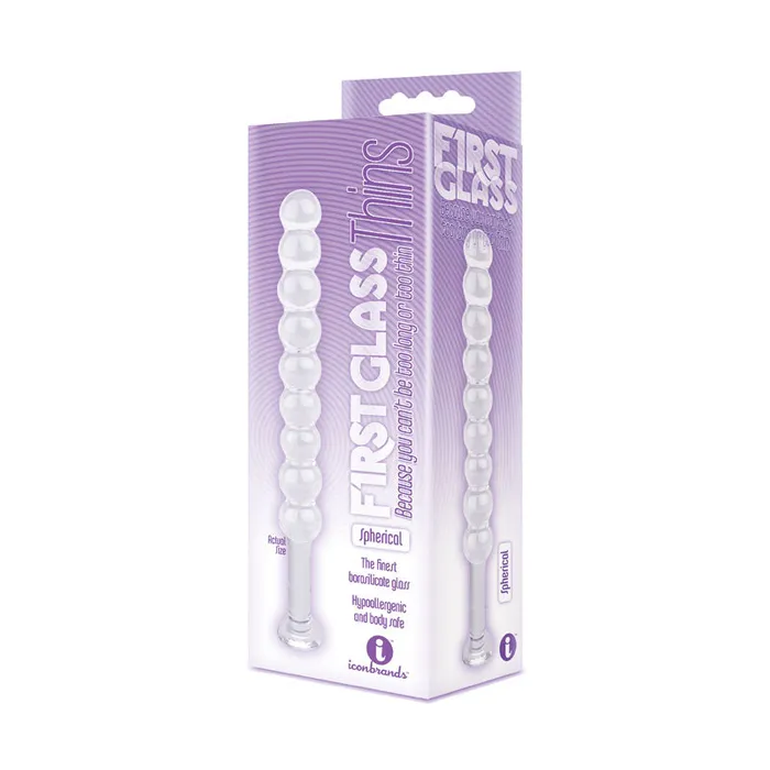Dildos ShhhWndsr The 9s First Glass Thins 7 Spherical