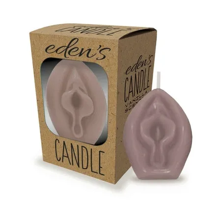 Edens Vagina Candle Taupe Fairvillacom Male Sex Toys