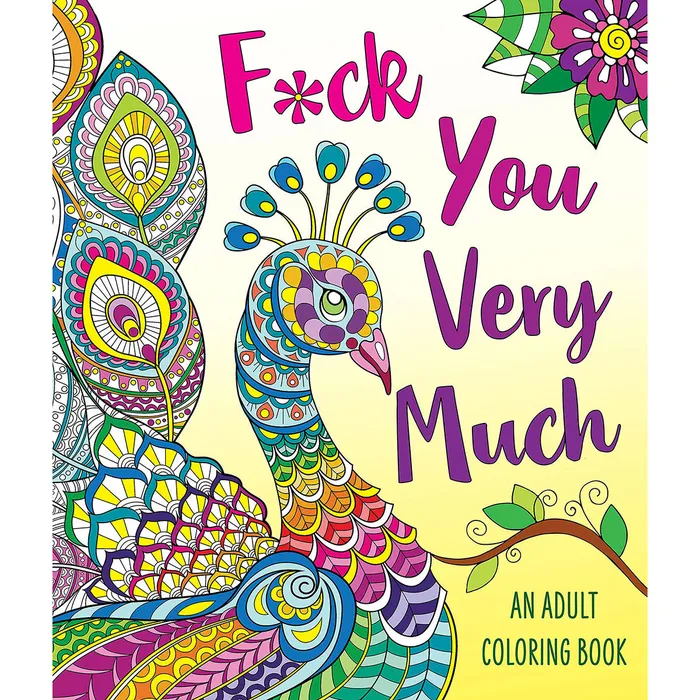 Fck You Very Much Coloring Book MPS Vibrators