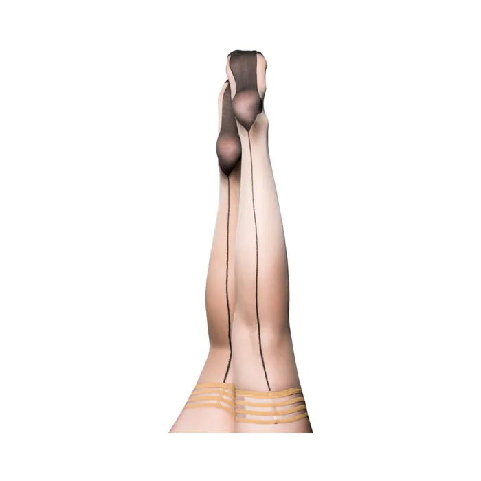 Fairvillacom Anal Kixies Ruby Nude Black Back Seam Size B