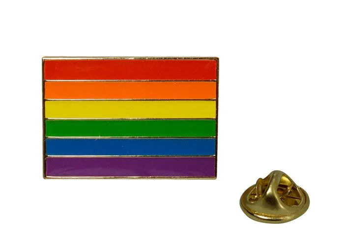 Fairvillacom Anal LAPEL PIN RAINBOW FLAG