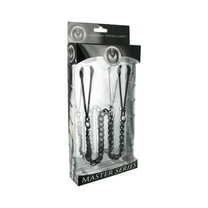 Fairvillacom Anal Reign Noir Black Nipple Tweezer Clamps