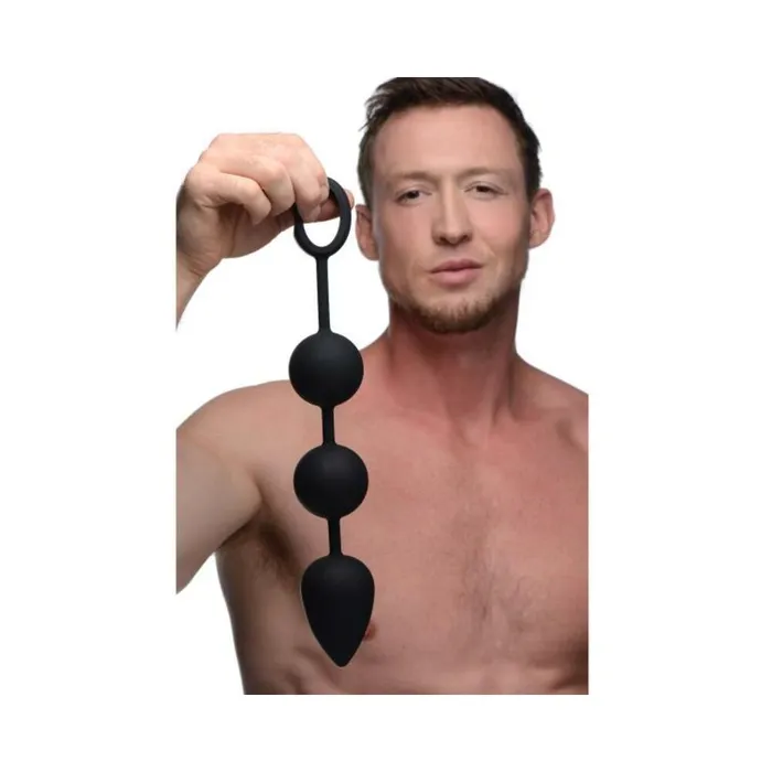 Fairvillacom Anal Tom Of Finland Weighted Anal Ball Beads Black